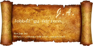 Jobbágy Adrienn névjegykártya